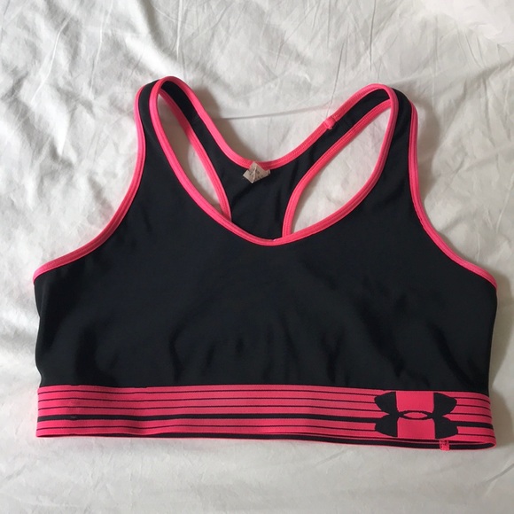 under armour compression sports bra